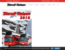 Tablet Screenshot of biendl-reisen.de